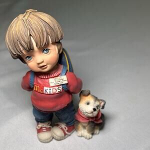 McDonald’s Collectible Vtg Figurine McMemories 1996 First Day Of School